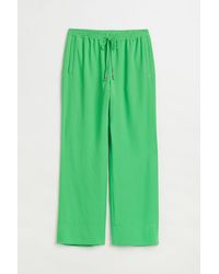H&M - Pantalon ample à taille élastique - Lyst