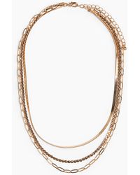 H&M - Collier Multirangs - Lyst