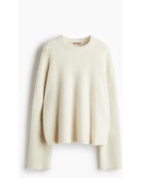H&M - Gebreide Fluffy Trui - Lyst
