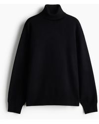 H&M - Pull Oversize À Col Cheminée - Lyst