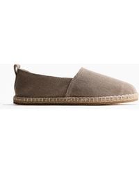 H&M - Espadrilles aus Canvas - Lyst