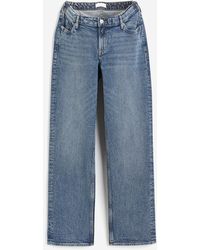 H&M - MAMA Before & After Wide Low Jeans - Lyst