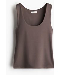 H&M - Tanktop aus Mikrofaser - Lyst