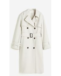 H&M - Trench-coat - Lyst