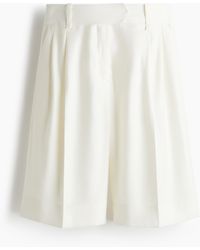 H&M - Dressed Bermudashort - Lyst