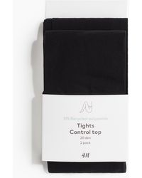 H&M - Set Van 2 Control Top-panty's - Lyst