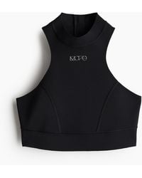 H&M - Haut de maillot de sport en textile façon néoprène - Lyst
