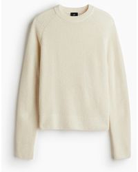 H&M - Pull Regular Fit en maille de laine côtelée - Lyst