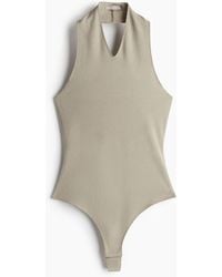 H&M - Tangabody mit Neckholder - Lyst