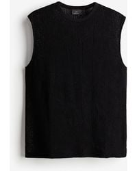 H&M - Tanktop im Häkellook in Regular Fit - Lyst