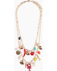 H&M - Zweireihige Halskette mit Charms - Lyst