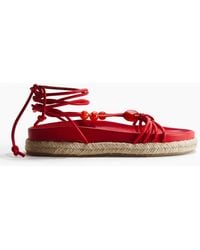 H&M - Strappy Espadrilles - Lyst