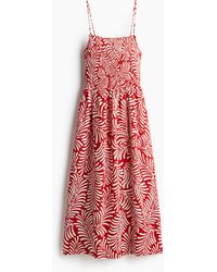 H&M - Gesmoktes Trägerkleid - Lyst