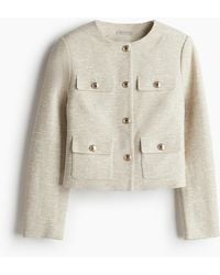 H&M - Blazer aus Strukturstoff - Lyst