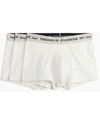 H&M - 3er-Pack Kurze Trunks mit Lycra - Lyst