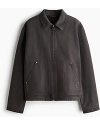 H&M - Denim Workwearjack - Lyst