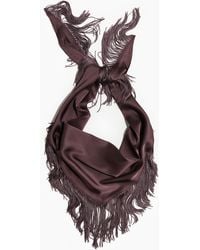 H&M - Dreieckstuch mit Fransen - Lyst