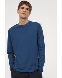 h&m mens long sleeve tops