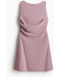 H&M - Robe Découpée À Effet Drapé - Lyst