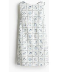 H&M - Robe En Coton Avec Dos Ouvert - Lyst