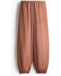 H&M - Drawstringbroek Met Ballonpijpen - Lyst
