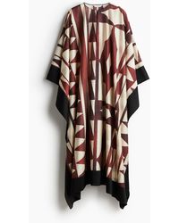 H&M - Oversized Kaftankleid - Lyst