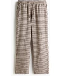 H&M - Flanellhose in Relaxed Fit - Lyst