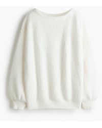 H&M - Oversized Pullover mit U-Boot-Ausschnitt - Lyst
