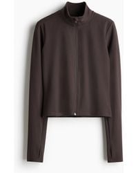 H&M - Sportshirt mit SoftMove - Lyst