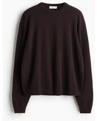 H&M - Fijngebreide Kasjmier Trui - Lyst