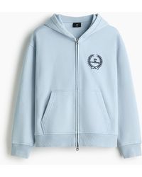 H&M - Veste Boxy Loose Fit Avec Capuche Et Zip - Lyst