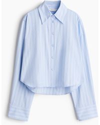 H&M - Kurze Bluse - Lyst