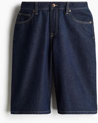 H&M - Bermuda-Jeansshorts in Regular Fit - Lyst