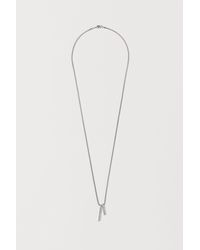 H&M Halskette mit Anhängern - Mettallic
