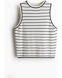 H&M - Fijngebreide Slip-over - Lyst