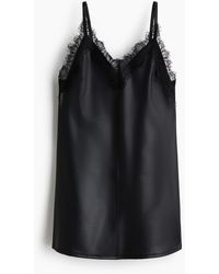 H&M - Trägerkleid mit Spitze - Lyst
