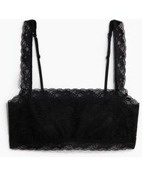 H&M - Soutien-gorge souple en dentelle - Lyst