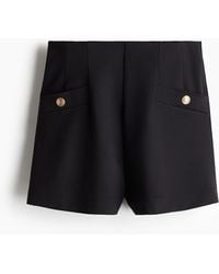 H&M - Short Van Interlocktricot - Lyst