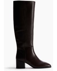 H&M - Kniehohe Lederstiefel - Lyst