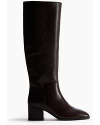 H&M - Bottes En Cuir De Hauteur Genou - Lyst