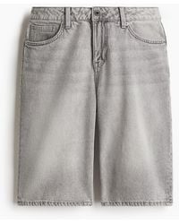 H&M - Bermuda Regular Denim Short - Lyst