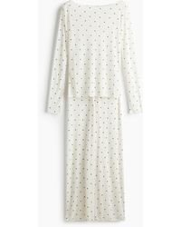 H&M - Pyjama Côtelé - Lyst