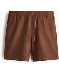 H&M - Short Van Linnenmix - Lyst