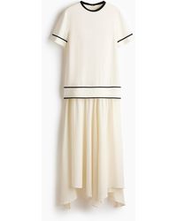 H&M - Robe À Effet Superposé - Lyst