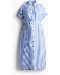 H&M - MAMA Blusenkleid aus Musselin - Lyst