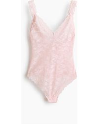 H&M - Kanten Stringbody - Lyst