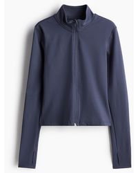 H&M - Sportshirt mit SoftMove - Lyst
