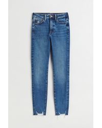 H&M - True To You Skinny Ultra High Ankle Jeans - Lyst