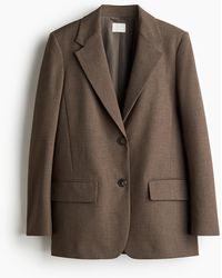H&M - Longblazer - Lyst