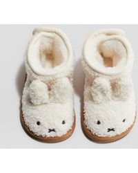 H&M - Bottines En Tissu Teddy Bear Avec Applications - Lyst